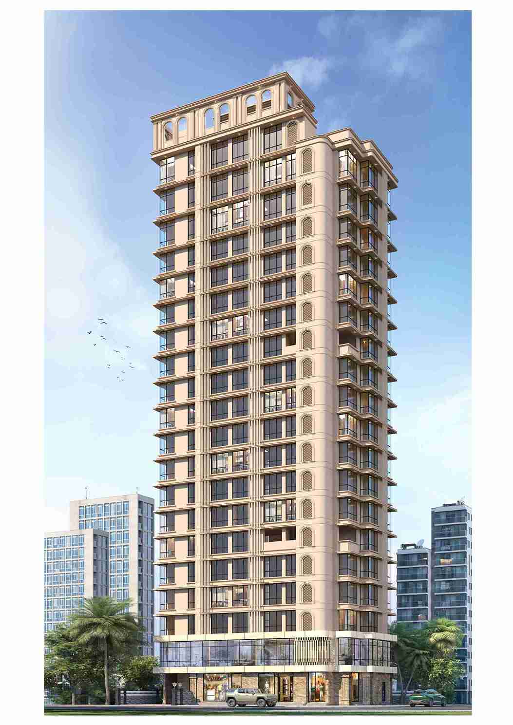 Navkar Heritage - Completed 2 & 3 BHK flats in Goregaon East by Ashapura Builders